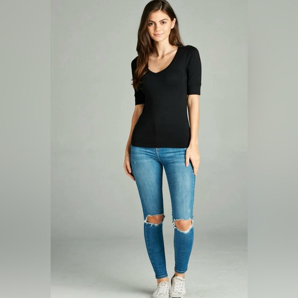 Willi Smith Classic Black Tee